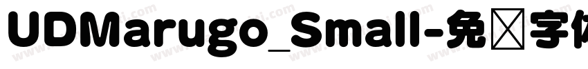 UDMarugo_Small字体转换
