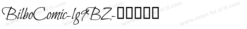 BilboComic-lg9BZ字体转换