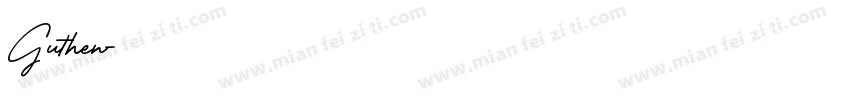 Guthen字体转换