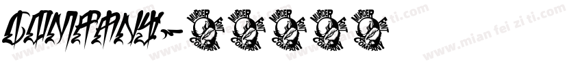 COMPANY字体转换
