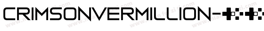 CrimsonVermillion字体转换