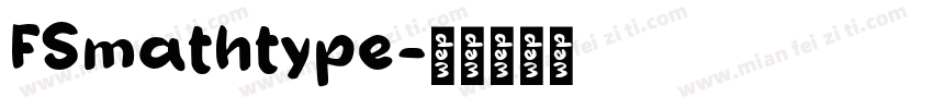 FSmathtype字体转换