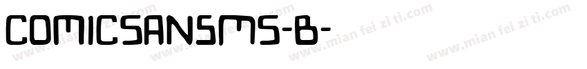 comicSansMS-B字体转换