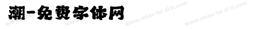 沄潮字体转换