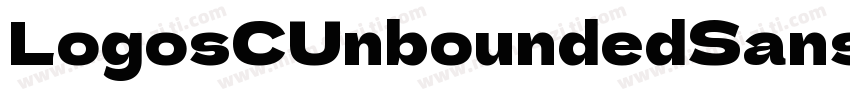 LogosCUnboundedSans字体转换