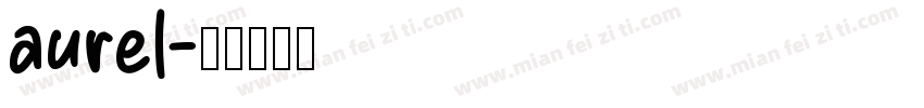 aurel字体转换