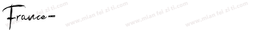 France字体转换