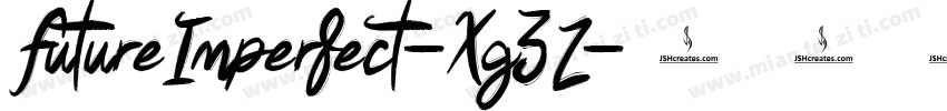 FutureImperfect-Xg3Z字体转换