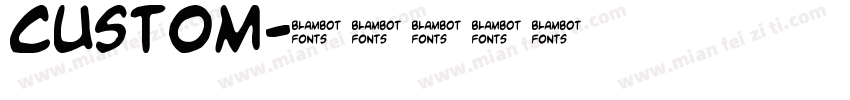 custom字体转换