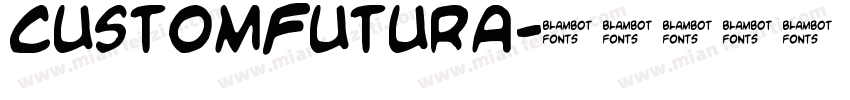 customFutura字体转换