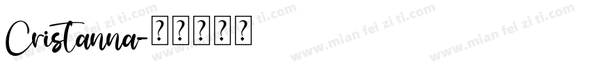 Cristanna字体转换