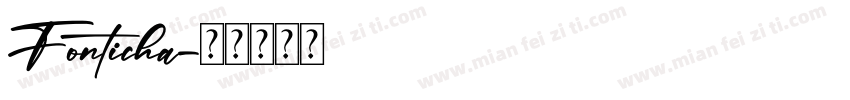 Fonticha字体转换