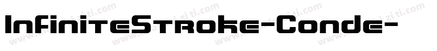 InfiniteStroke-Conde字体转换