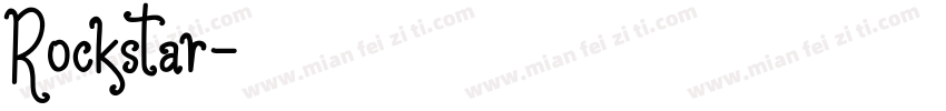 Rockstar字体转换