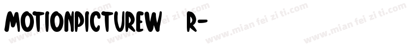 MotionPictureW05R字体转换