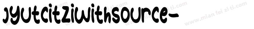 JyutcitziWithSource字体转换