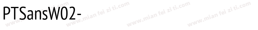 PTSansW02字体转换