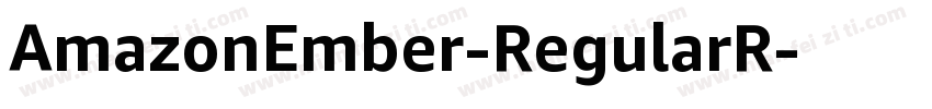 AmazonEmber-RegularR字体转换
