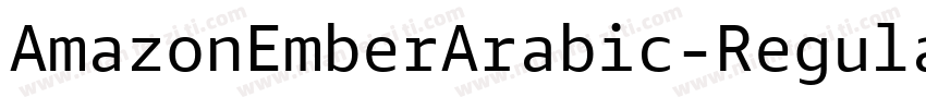 AmazonEmberArabic-Regular字体转换