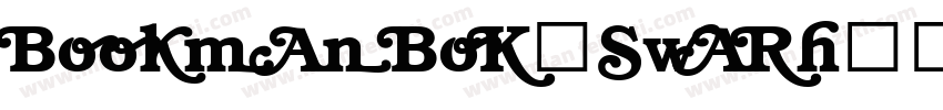 BookmanBoldSwash字体转换