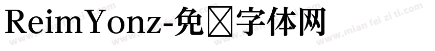 ReimYonz字体转换