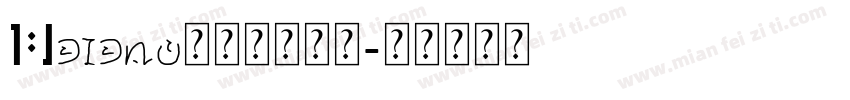 Helena现代衬线字体字体转换