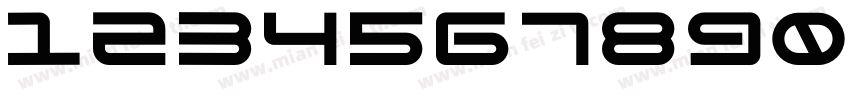 1234567890regular字体转换