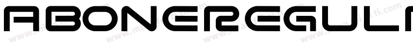 ABONERegular字体转换