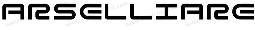 ArselliaRegular字体转换