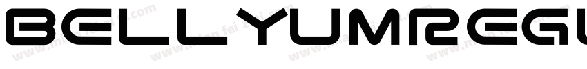 BellyumRegular字体转换