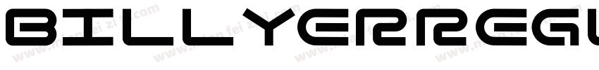 BillyerRegular字体转换