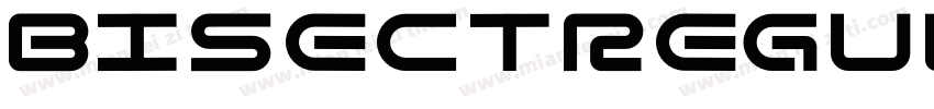 BisectRegular字体转换