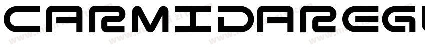 CarmidaRegular字体转换