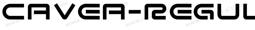 Cavea-Regular字体转换