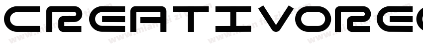 CreativoRegular字体转换