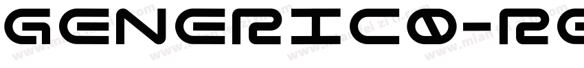 Generic0-Regular字体转换