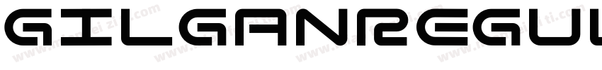 GilganRegular字体转换