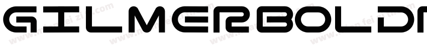 GilmerboldRegular字体转换