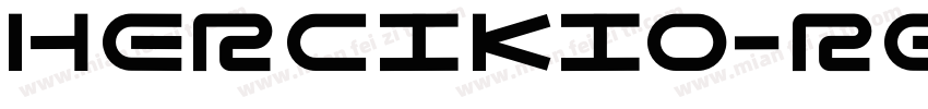 Hercikio-Regular字体转换