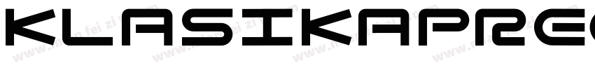 KLASIKAPRegular字体转换