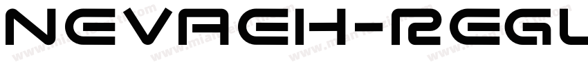 Nevaeh-Regular字体转换