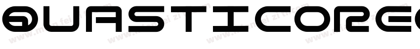QUASTICORegular字体转换