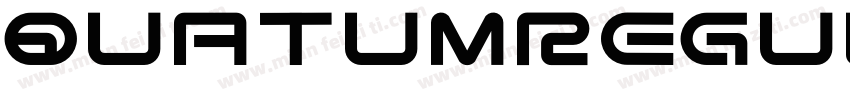 QuatumRegular字体转换