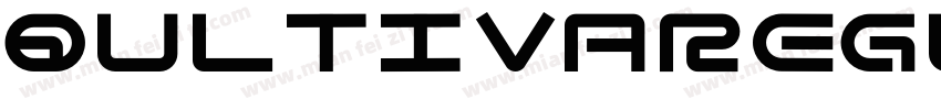 QultivaRegular字体转换