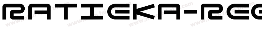 Ratieka-Regular字体转换