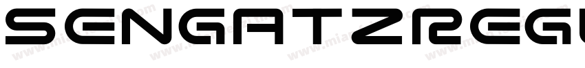 SengatzRegular字体转换