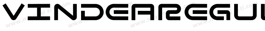 VindeaRegular字体转换