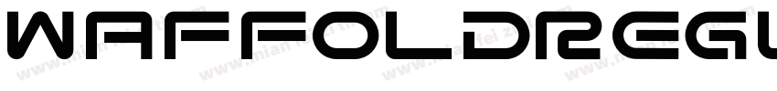 WaffoldRegular字体转换