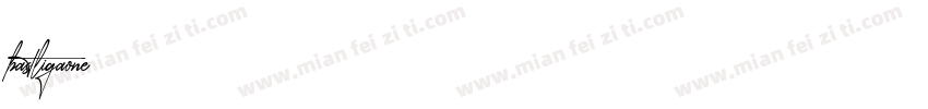 bastligaone字体转换