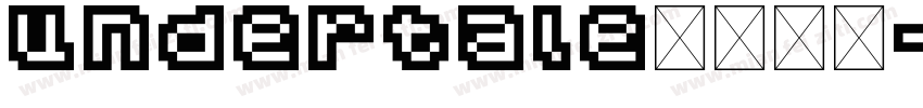 undertale中文字体字体转换